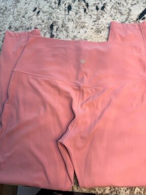 Lululemon Pink High-Rise Leggings